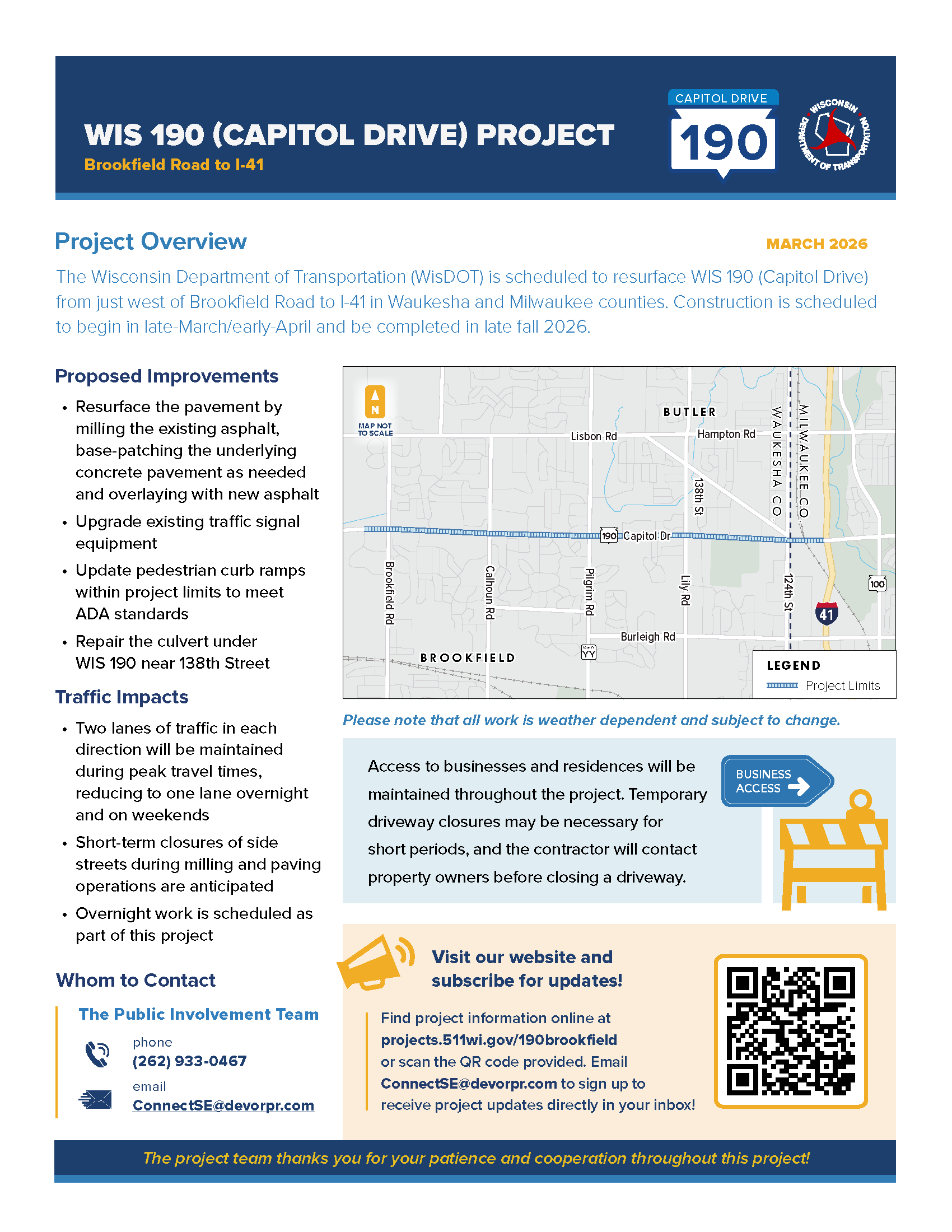 March 2026: Project Overview