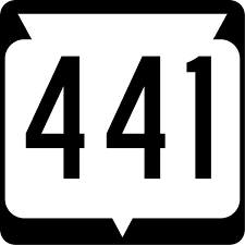 Highway 441 sign