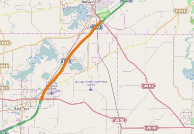 I-43 Bridge Rehabilitation – Walworth and Waukesha counties