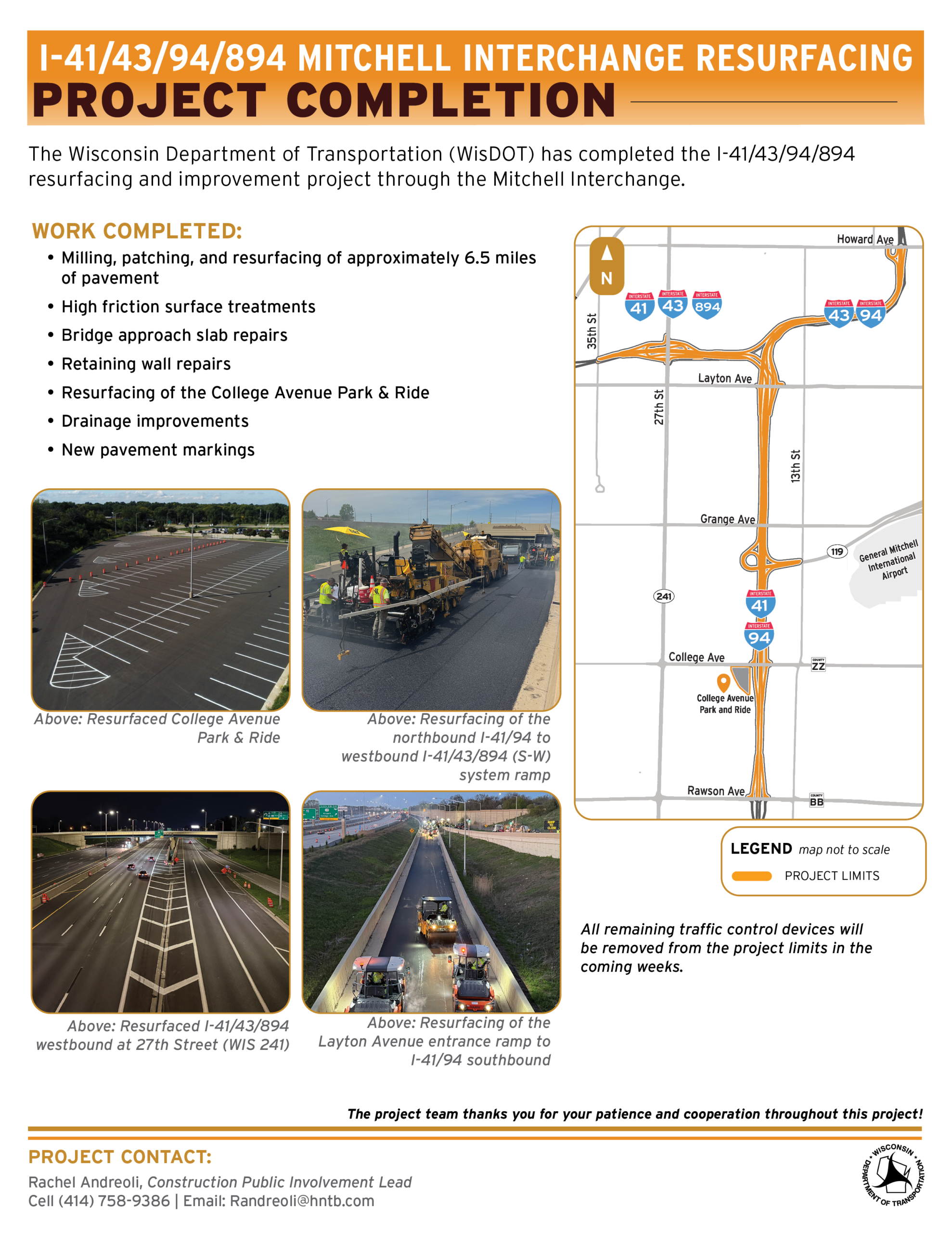 October 2026: Project completion