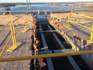 Bong Bridge construction.