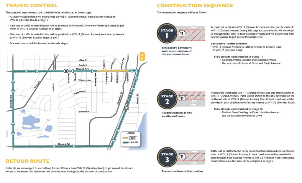 Project Overview WIS 11 (Durand Avenue)