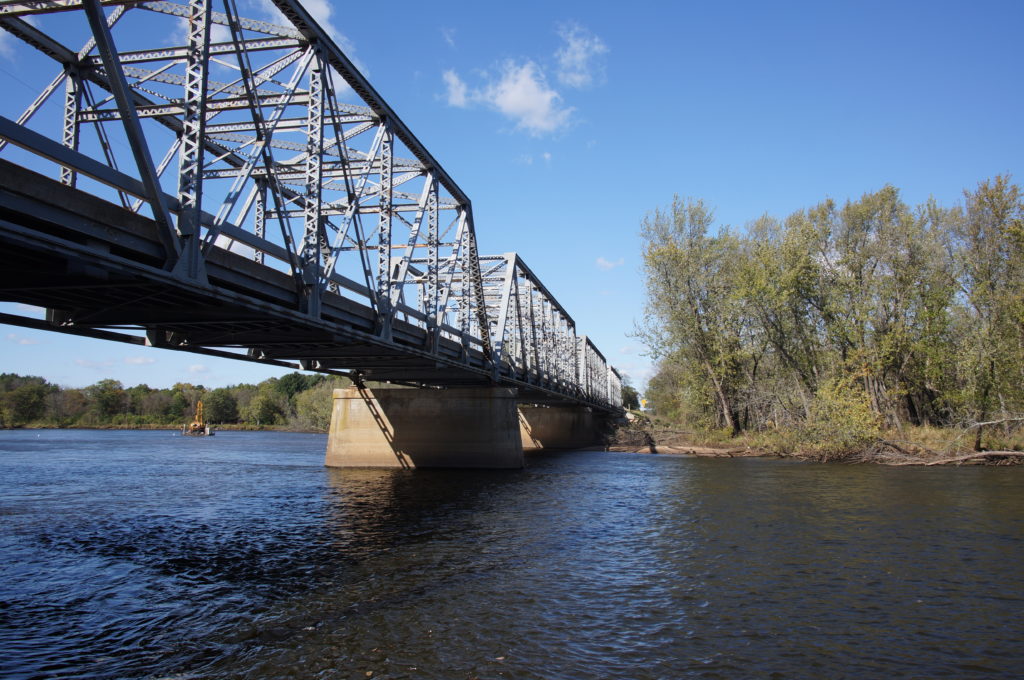 WIS 130 bridge over Wisconsin River Lone Rock, Iowa/Richland/Sauk