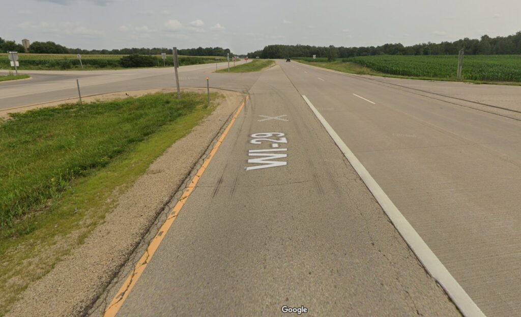 Wisconsin Intersections WIS 29, County MMM Intersection – Shawano County