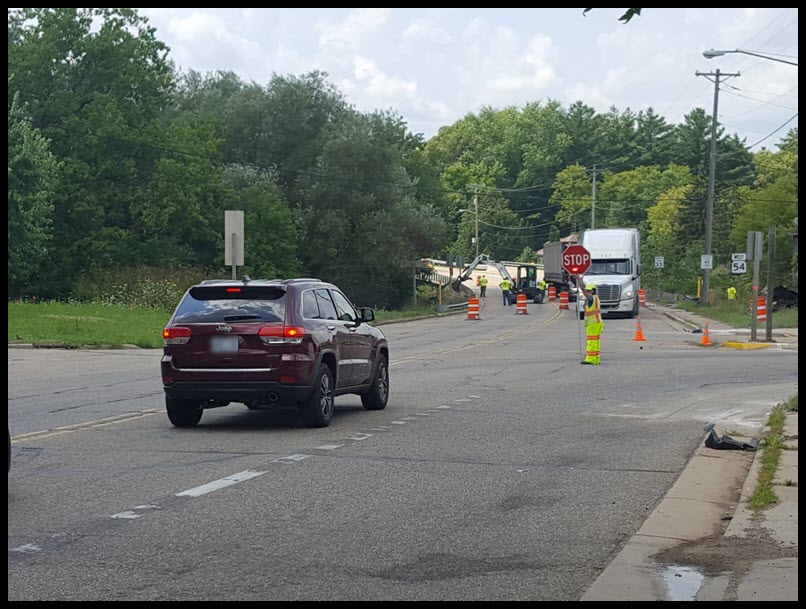 WIS 54, Waupaca County WIS 22 to Royalton railroad overpass